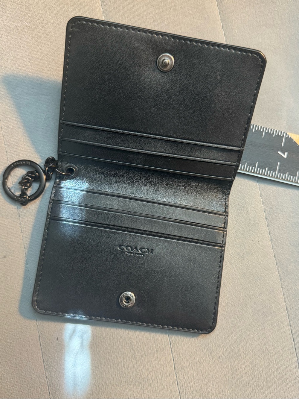 Discontinued Coach Bonesy wallet RARE - Picture 3 of 4